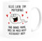 MoonWorks® KaffeeKaffee-Tasse Danke DASS du Mich Nicht geschluckt hast Geschenk Mama Muttertag lustig Spermium Uni-Weiß Keramik-Tasse