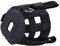 QHP Weidemaske mit Nasenlöchern Freßbremse Aufsteckbar schwarz (Pony)