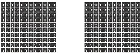 QUR 240 Stücke Mechanischer Tastatur Schalter Aufkleber Geräusch Dämpfer Schaumstoff Schall Dämmungs Folie für Schalter Stabilisator, A