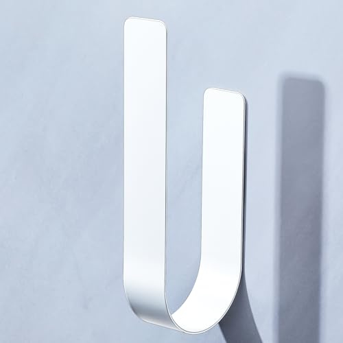 Porta Rotoli Carta Igienica Scorta, Porta Rotolo Carta Igienica da Parete, Porta Carta Igienica, Contenitore Carta Igienica per 3 Rotoli, Portarotolo Carta Igienica Adesivo, Bianco