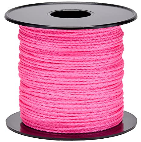 Corde Tressée Polypropylène PP Rose Ø 1.5mm 100 M Flandria 425SR