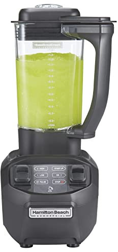 Hamilton Beach ® Rio® Drink Blender, HBB255-CE, 1.6HP, 1,4 L, libre de BPA, contenedor de copoliéster, 220-240 V, color negro