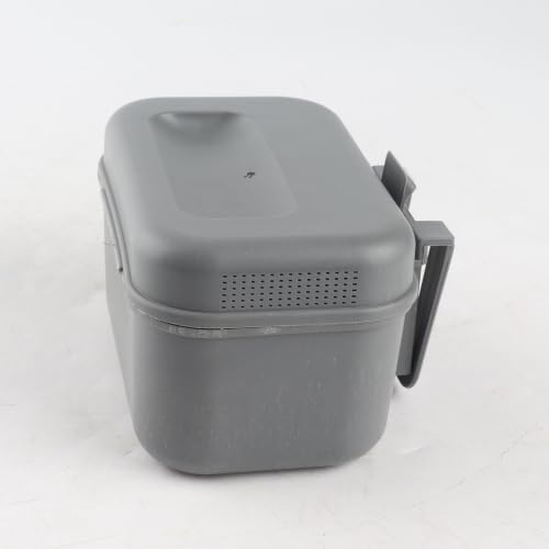 Caja Cebo Vivo Pesca, Portátil Impermeable Contenedor Plástico Soporte Estación Cebo Gusano for Pescadores Deportivos y Profesionales en Agua Dulce y Salada