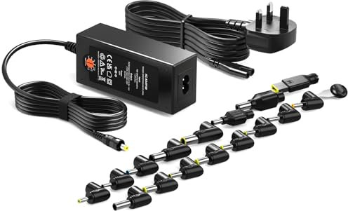Zolt 65W Universal Laptop Charger for Lenovo HP Dell Acer Asus Samsung Gateway Compaq IBM Laptop Charger Power Supply AC DC Adapter with 16 Plugs