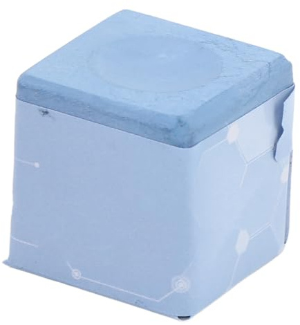 Dioche Cue Chalk Pool Tiza para Taco de Billar Profesional - Tiza en Barra de Billar Segura para un Control Preciso y un Rendimiento Mejorado - Compacta y Portátil para Entrenar Jugar - Violeta (BLUE)