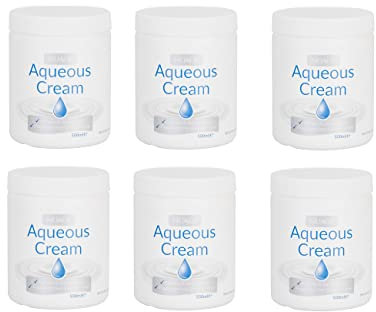 SIX PACKS of Nuage Aqueous Cream 500ml