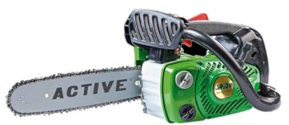 Active Motosega Professionale, 38cc, Barra 35cm, 2 Tempi, Verde
