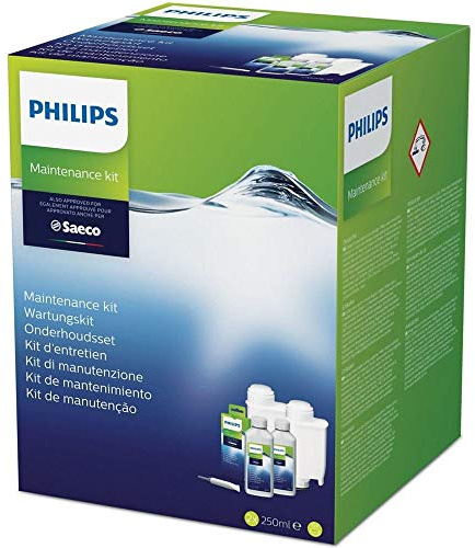 Philips Rundum-Pflegeset für Kaffeevollautomaten (enthält Britta Entenza und Wasserfilter), CA6706/10, Mehrfarbig