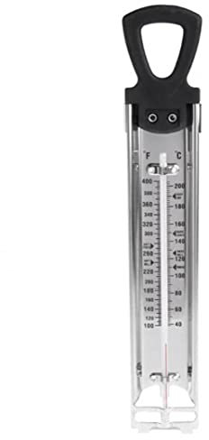 Froiny Jam Sucre Thermomètre Cuisine en Acier Inoxydable Craft De Cuisson Thermomètre pour Confiture Sucre Bonbon Liquide