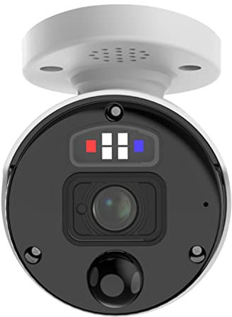 Swann Add-On NVR Bullet Security Camera with PoE connection, 4K Master-Series HD Video, Indoor Outdoor, Colour Night Vision, Heat Motion Detection, Spotlights, Flashing Lights & Audio Capture, 875ER