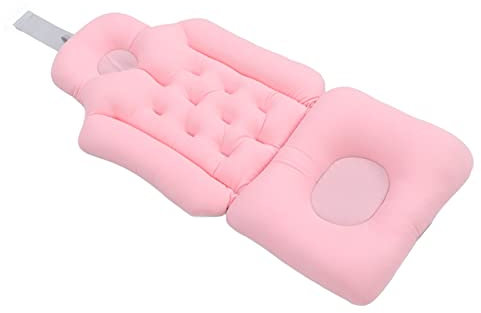 Special People Care, Klappbare Kopfstütze Rückenstütze Badekissen Kissen Für Erwachsene Spa Badewannenkissen Weich Atmungsaktiv Für Erwachsene Spa (Rosa)