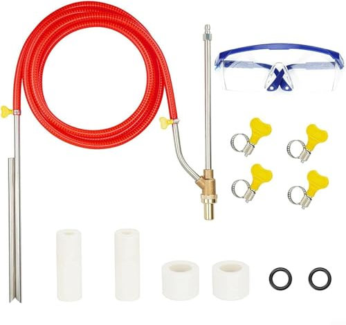 Pressure Washer Wet Sand Blaster Attachment Dustless Abrasive Sandblasting Kit