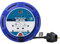 AMK® Cassette 4 Gang Socket Cable Reel 10 Amp 5m Compact Extension Lead with Safety Thermal Cut Out