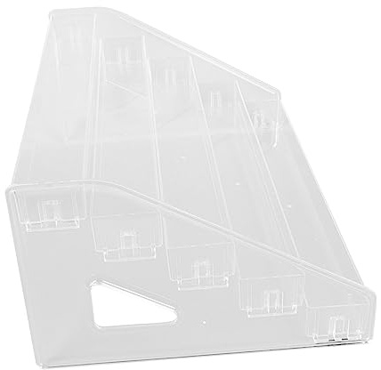 Hohopeti Présentoir Acrylique Transparent Niveaux pour Vernis Ongles et Cosmétiques Organisateur Manucure et Léger pour Salon et Usage Domestique Support Rangement Pratique pour Vernis à