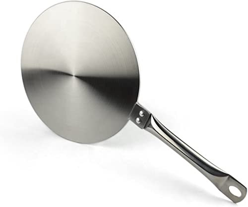 YUGN Piastra Adattatore a Induzione, 24 cm, in Acciaio Inox
