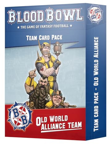 Games Workshop - Blood Bowl: Old World Alliance Team Card Pack (2nd Edition)