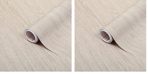 d-c-fix Peel and Stick Contact Paper Santana Oak Wood Grain Self-Adhesive Film Waterproof & Removable Wallpaper Decorative Vinyl for Kitchen, Countertops, Cabinets 17.7 x 78.7 (Pack of 2)