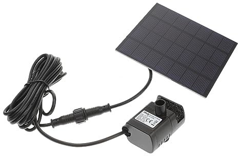 POPETPOP 0.8w h Solar Pump Fountain Submersible Pump for Pool Garden Solar Water Fountain for Decorative Feature