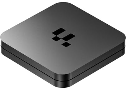 Annadue 4K TV Box 2GB 16GB för Android, S905 Quad Core Smart Streaming Media Player H.265, 2,4G/5G Dual WiFi BT, Voice Remote, 4K 30Hz UHD för TV-spel (EU)