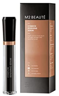 M2 BEAUTÉ - Der Wachstums-Booster für dichtere und vollere Augenbrauen nach 6-8 Wochen, regeneriert Augenbrauen, mit Biotin, Vitamin B7, Hyaluron, Arginin & Provitamin B5, EYEBROW RENEWING SERUM, 4 ml
