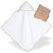 kolibri Baby-Handtuch mit Kapuze | 75 x 75 cm | 100% Baumwolle | Oeko TEX 100 | Kliniklieferant Nr. 1 | Unisex I Geschenk zur Geburt I Tupfen I