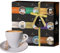 Coffee Gift Set - 9 Instant Coffee Selection Gift Set | Easter Coffee Gifts For Women & Men |Coffee Selection Of Hazelnut, Caramel, French Vanilla, Irish, Latte, Coffee Gifts For Women (Instant)
