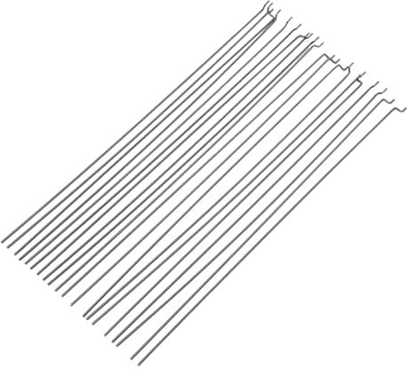Juroupi 100 PCS de Acero Z Push Push 200 Mm Alta Dureza Fuerte Bastro Fuertes Prevención de Corrosión de óxido Pushrods de Avión RC