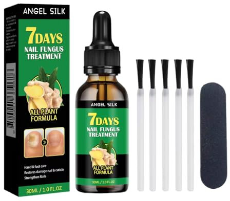 Fungal Nail Treatment Nail Fungus Treatment for Toenail, Nail Fungus Treatment For Thick, Broken, Fast-Acting Toenail Fungus Treatment Effective Anti Fungal Repair Solution With Brush Applicator 1PACK