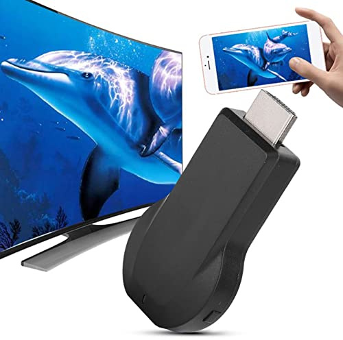 Topiky Ricevitore Display Wireless, Supporto WiFi Dongle Support Miracast DLNA, con Output Video 1080p, per Proiettore Monitor HDTV per Tablet per Smartphone