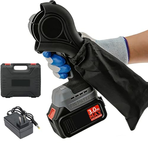 Raschietto Corteccia for Alberi da Frutto a Batteria da 600 W, Raschiatore Elettrico Corteccia for Alberi da Frutto da 8000 Giri/min con Sacchetto for la Polvere, for Giardini Frutteti(1 Battery)