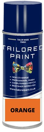 Tailored Paint Heat Resistant Brake Caliper Paint For Car & Motorcycle (Shiny Finish, Orange)