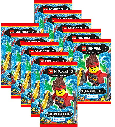 Collect-it Ninjago - Serie 7 Trading Cards - Bundel mit 10 Booster und 40 Hüllen Sleeves