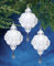 Holiday Beaded Ornament Kit-Christmas Ball Makes 3