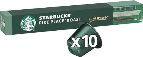 Starbucks® - Pike Place® Roast de Nespresso® tostado medio - 10 cápsulas