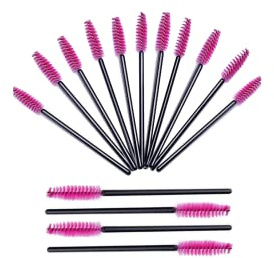 Nothers 100 st engångs ögonfransborstar, mascara borstar, ögonfransborstar, mascara sminkverktyg, mascara ögonbrynsborste applikator