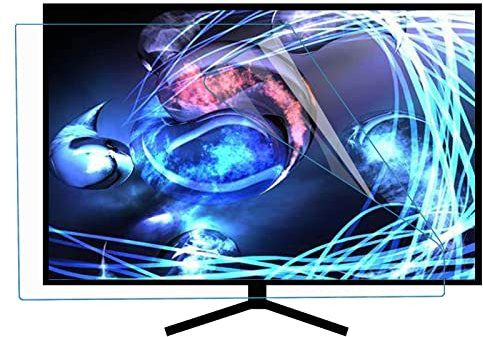 Matte Tv-Anti-Glare-Folie, 42-47 Zoll Tv-Displayschutzfolie Anti-blaulicht Keine Blase Anti-Kratzer-verletzung, Passend Für LCD, Led, 4k OLED Und QLED HDTV,HD-42inch(917x516mm)