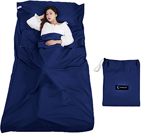 Sac de couchage Queta Rectangulaire Ultraléger pour Voyage (115cm × 210cm)