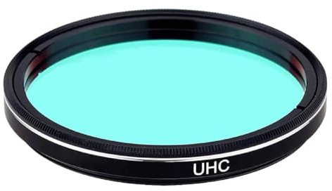 Erleben Sie klare Universum-Beobachtungen mit 5,1 cm UHC-Filter für Teleskop, reduziert Lichtverschmutzung für verbesserten Kontrast Aluminiumrahmen