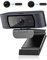 Angetube Webcam pour PC - 1080P Full HD Streaming Webcam avec couvercle de protection intégré, caméra PC autofocus avec double microphone de réduction du bruit. Convient pour PC, ordinateur portable