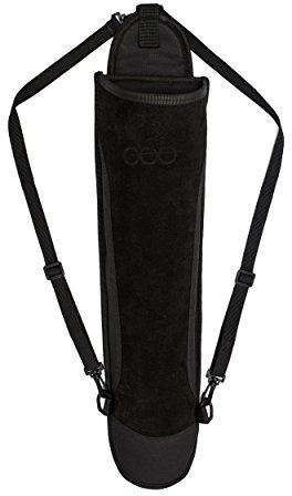 YAK Archery Hunter Pfeil-Köcher für den Rücken, echtes Leder (schwarz)