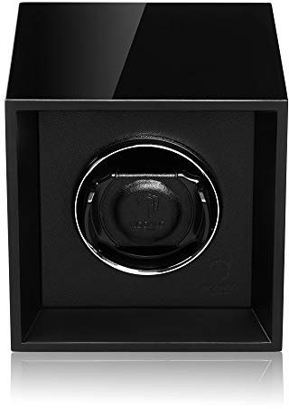 MODALO Uhrenbeweger Impress für 1 Automatikuhr (Schwarz)