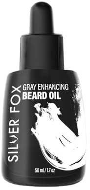 Godefroy Silver Fox | Natural Beard Oil For Gray Hair for Shine and Brightness