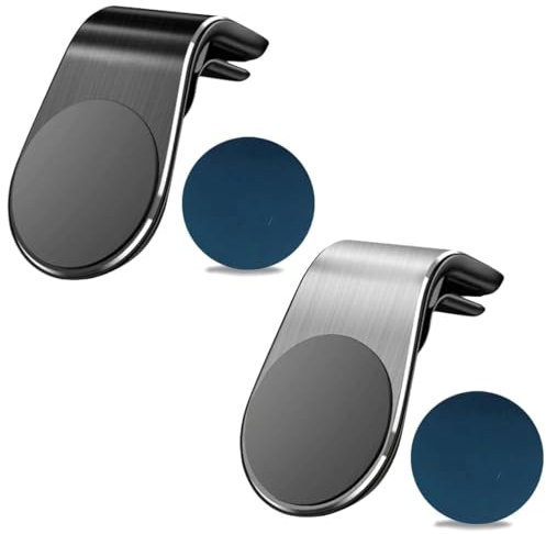 NHPY 2 Pezzi Porta cellulare auto magnetico, Supporto telefono auto, Supporto magnetico cellulare auto, Porta telefono auto magnetico, Porta cellulare magnetico auto