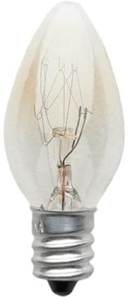 Ampoule De Lampe De Sel E12 220-240V 10W - Luminaire à Roche Pour Veilleuse et Lampe Arôme, Incandescence En Tungstène