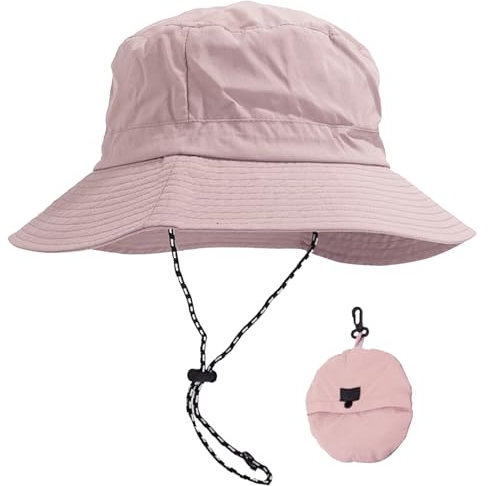 SNONESIY Sonnenhut Damen, Faltbar Regenhut, Wasserdicht Fischerhut,Fischerhut Damen, Fischerhüte,Atmungsaktiv und Vielseitig,für Strände,Schwimmbäder,Parks,Camping,Picknicks,Angeln Im Freien