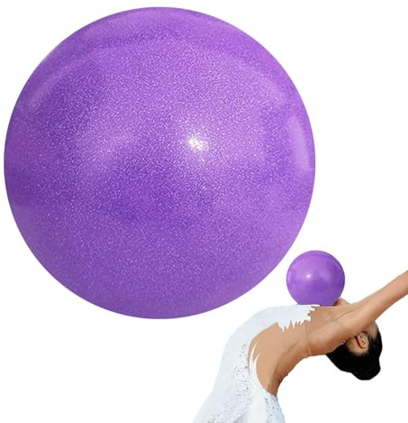 Genérico Pelota de Yoga,Balón Gimnasia Rítmica 5.9 Pulgadas Entrenamiento Baile - Entrenamiento De Equilibrio Pilates Accesorios Fuerza Central Gimnasio Hogar