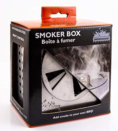 Smokehouse 9700-000-0000 Räucherbox, Silber, Einheitsgröße