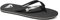 Quiksilver Molokai, Chanclas Hombre, Black/Black/White, 40 EU