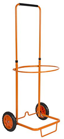 Devesa Carro Transporte Bombona Gas Butano con Aro de Sujeción y Base Plegable - Carrito Ligero y Resistente -103