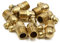 sourcing map 8 Stück 1/8 Zoll Gewinde Kegelschmiernippel Fettnippel Abschmiernippel,Messing 90 Grad Winkel Schmiernippel Fitting für Auto